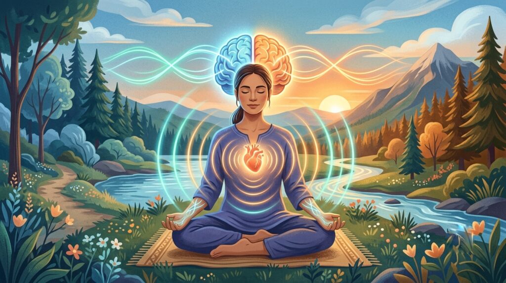 meditacion estimulacion bilateral coherencia cardiaca