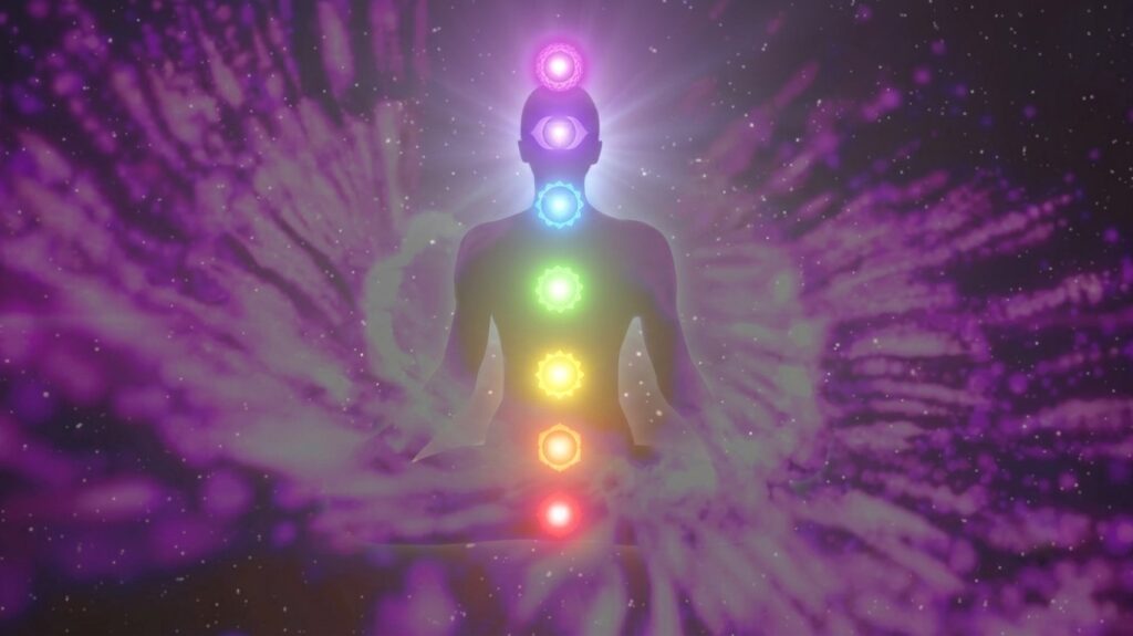 meditacion llama violeta desbloquea 7 chakras